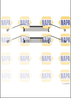 Accessory Kit, disc brake pad (NFK1087)