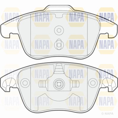 Brake Pad Set, disc brake (PBP7033)