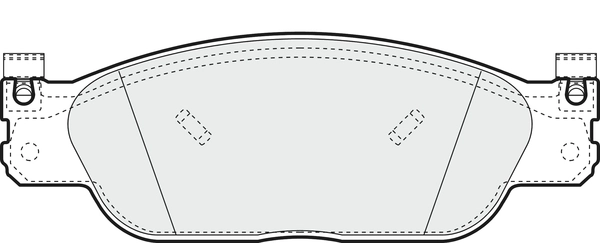 Brake Pad Set, disc brake (PBP7985)