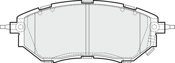 Brake Pad Set, disc brake (PBP7932)