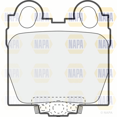Brake Pad Set, disc brake (PBP7249)