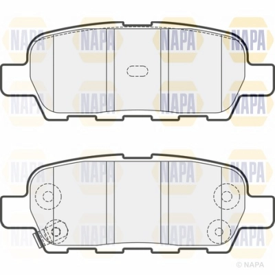 Brake Pad Set, disc brake (NBP1395)