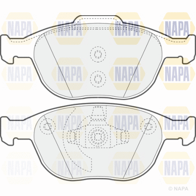 Brake Pad Set, disc brake (PBP7058)