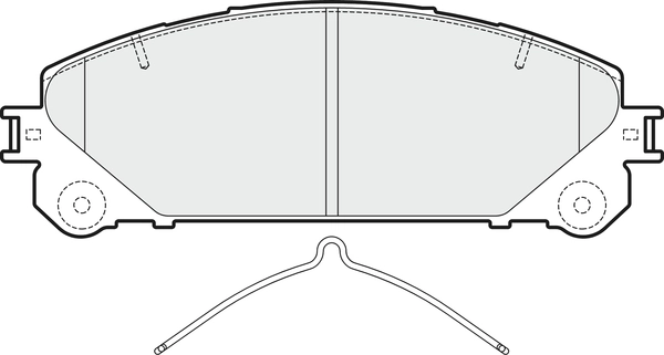 Brake Pad Set, disc brake (PBP7947)