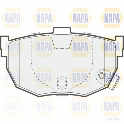 Brake Pad Set, disc brake (PBP7425)