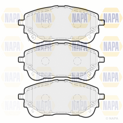 Brake Pad Set, disc brake (PBP7766)