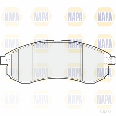 Brake Pad Set, disc brake (NBP1740)