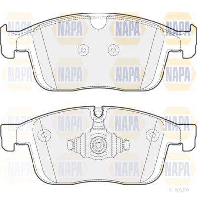 Brake Pad Set, disc brake (NBP1637)