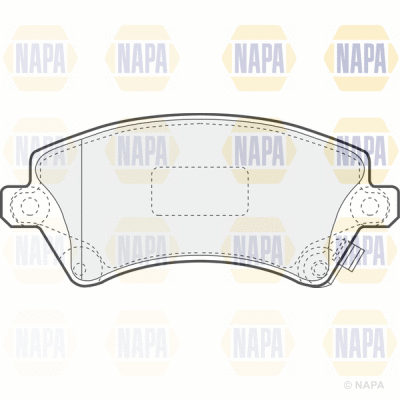 Brake Pad Set, disc brake (PBP7214)