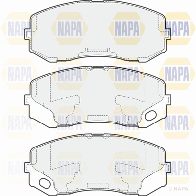 Brake Pad Set, disc brake (PBP7724)