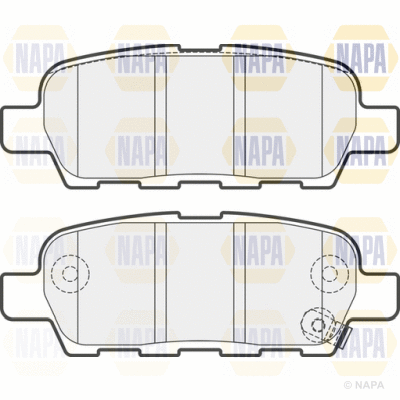 Brake Pad Set, disc brake (PBP7489)