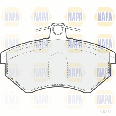 Brake Pad Set, disc brake (PBP7211)