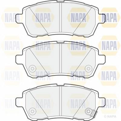 Brake Pad Set, disc brake (NBP1588)