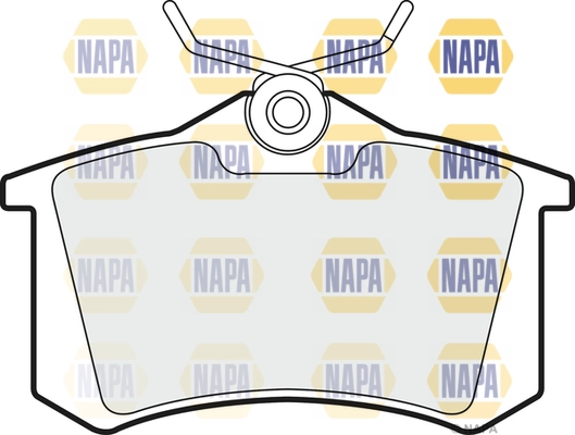 Brake Pad Set, disc brake (NBP1510)
