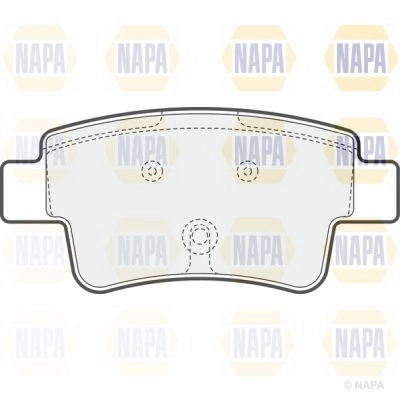 Brake Pad Set, disc brake (NBP1750)
