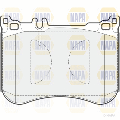 Brake Pad Set, disc brake (PBP7732)