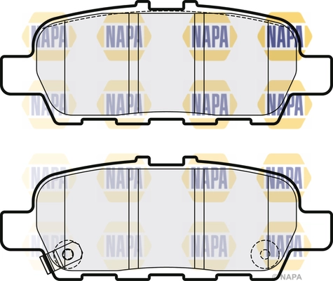 Brake Pad Set, disc brake (NBP1715)