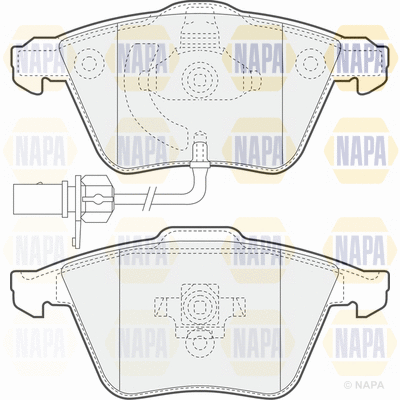 Brake Pad Set, disc brake (PBP7512)