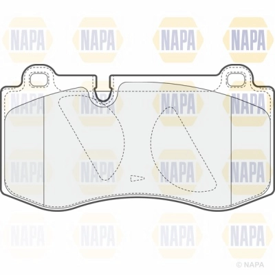 Brake Pad Set, disc brake (NBP1812)