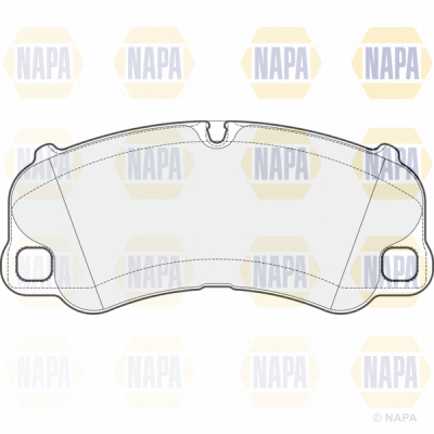 Brake Pad Set, disc brake (PBP7675)