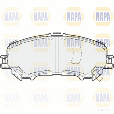 Brake Pad Set, disc brake (PBP7613)