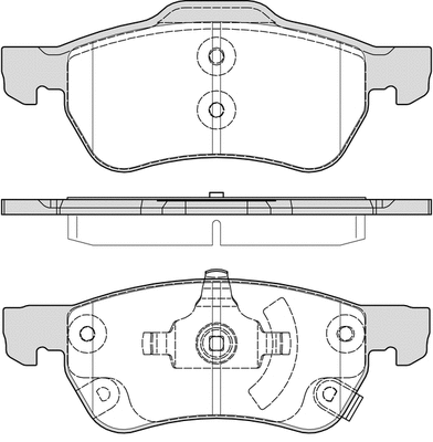 Brake Pad Set, disc brake (PBP7800)