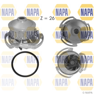 Water Pump, engine cooling (NWP1009)