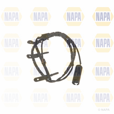 Warning Contact, brake pad wear (NWL5146)