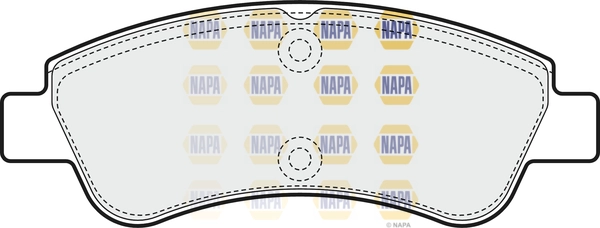 Brake Pad Set, disc brake (NBP1710)