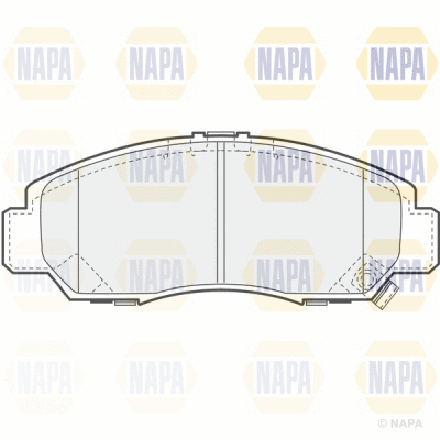 Brake Pad Set, disc brake (PBP7496)