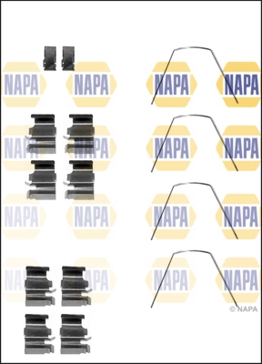 Accessory Kit, disc brake pad (NFK1023)