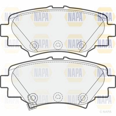 Brake Pad Set, disc brake (NBP1617)