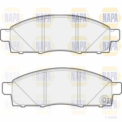 Brake Pad Set, disc brake (NBP1552)