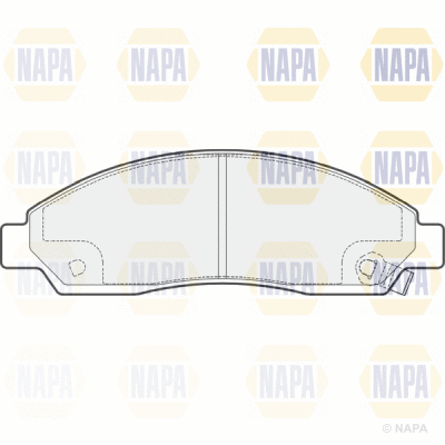 Brake Pad Set, disc brake (PBP7204)
