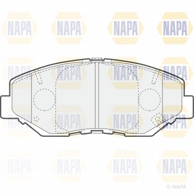 Brake Pad Set, disc brake (NBP1578)