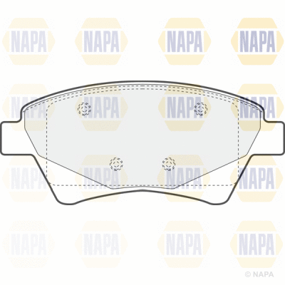 Brake Pad Set, disc brake (PBP7449)