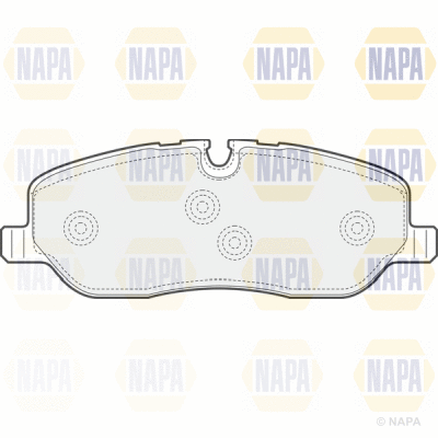 Brake Pad Set, disc brake (PBP7643)