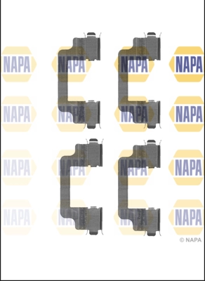 Accessory Kit, disc brake pad (NFK1073)
