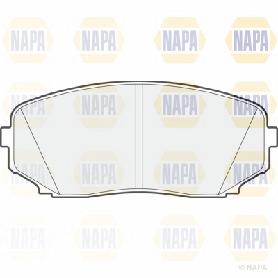 Brake Pad Set, disc brake (NBP1754)