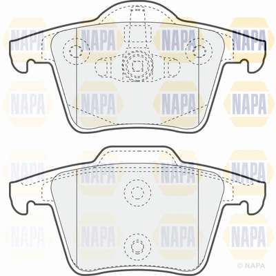 Brake Pad Set, disc brake (PBP7001)