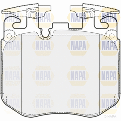 Brake Pad Set, disc brake (PBP7709)