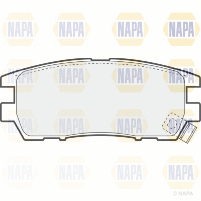 Brake Pad Set, disc brake (PBP7650)