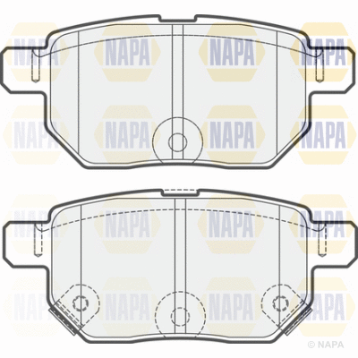 Brake Pad Set, disc brake (PBP7255)