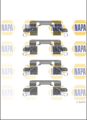 Accessory Kit, disc brake pad (NFK1158)