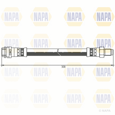 Brake Hose (NBH1022)