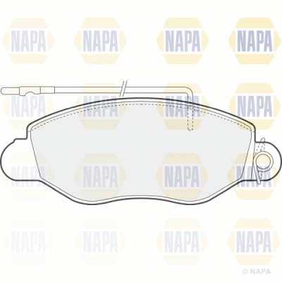 Brake Pad Set, disc brake (PBP7465)
