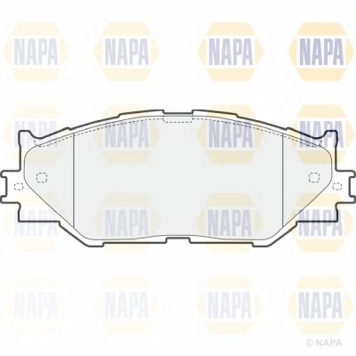 Brake Pad Set, disc brake (NBP1587)
