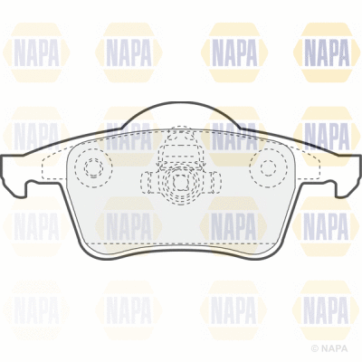 Brake Pad Set, disc brake (PBP7007)