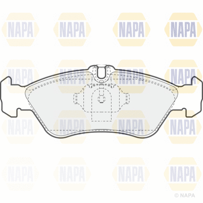 Brake Pad Set, disc brake (PBP7140)