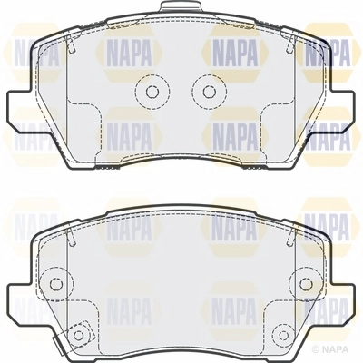 Brake Pad Set, disc brake (NBP1796)